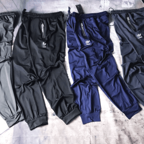 Bỏ sỉ quần jogger nam 2 dây kéo ép hàng vnxk