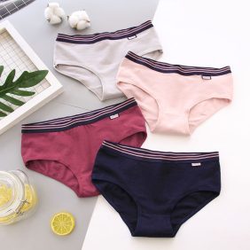 Sỉ combo 10 quần lót nữ lưng sọc hàng quảng châu
