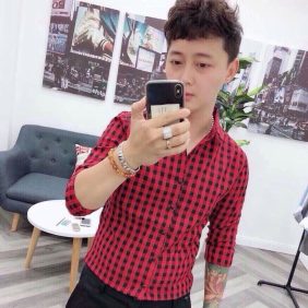 Địa chỉ sỉ áo sơ mi sọc caro vải kate mỹ