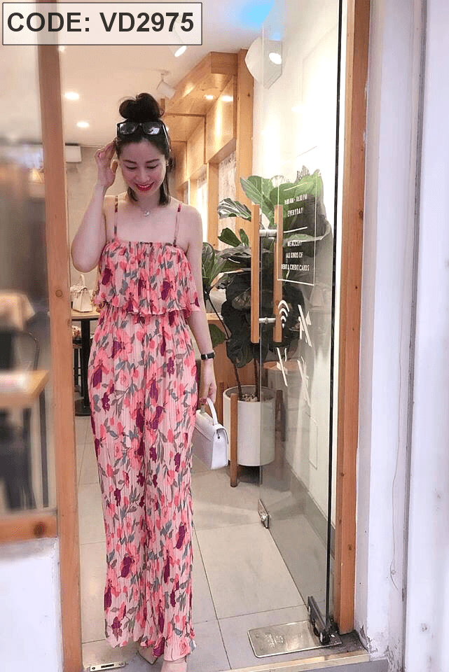 Set bộ váy, đầm, jumpsuit jum chiffon voan hoa nhí cổ v nữ ngắn đi chơi  sang chảnh TT01150 - SAVVY Dress | Shopee Việt Nam