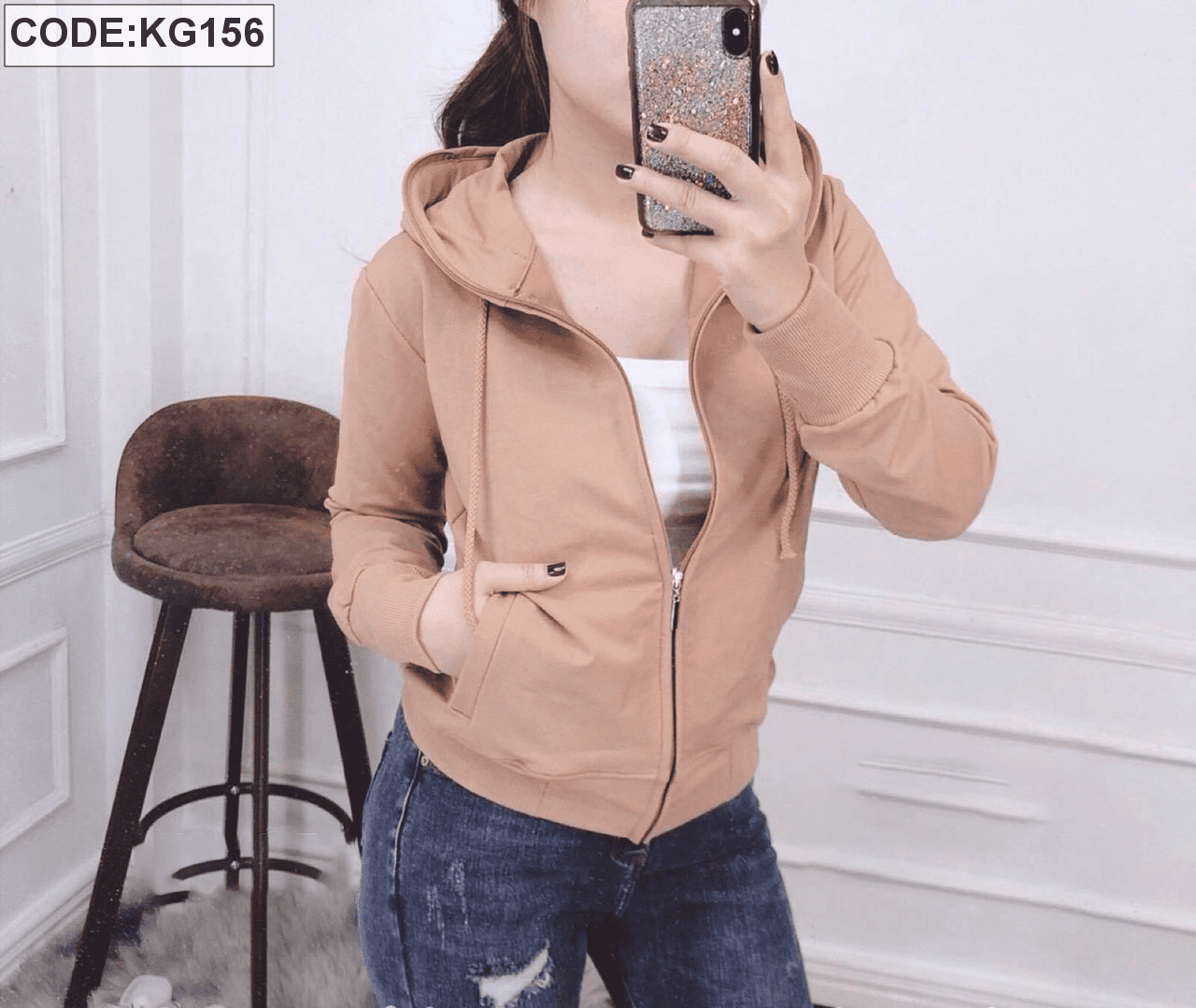 Áo khoác trơn nữ cao cấp Áo khoác trơn nữ cao cấp