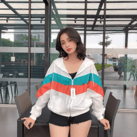 Xưởng sỉ áo khoác nữ vải dù gió phối siêu hot