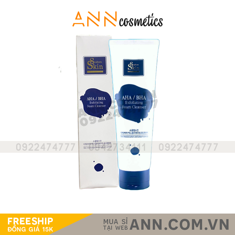 Kho sỉ sữa Rữa Mặt Soultem Skin Aha Bha Hàn Quốc Sữa Rữa Mặt Soultem Skin Aha Bha Hàn Quốc