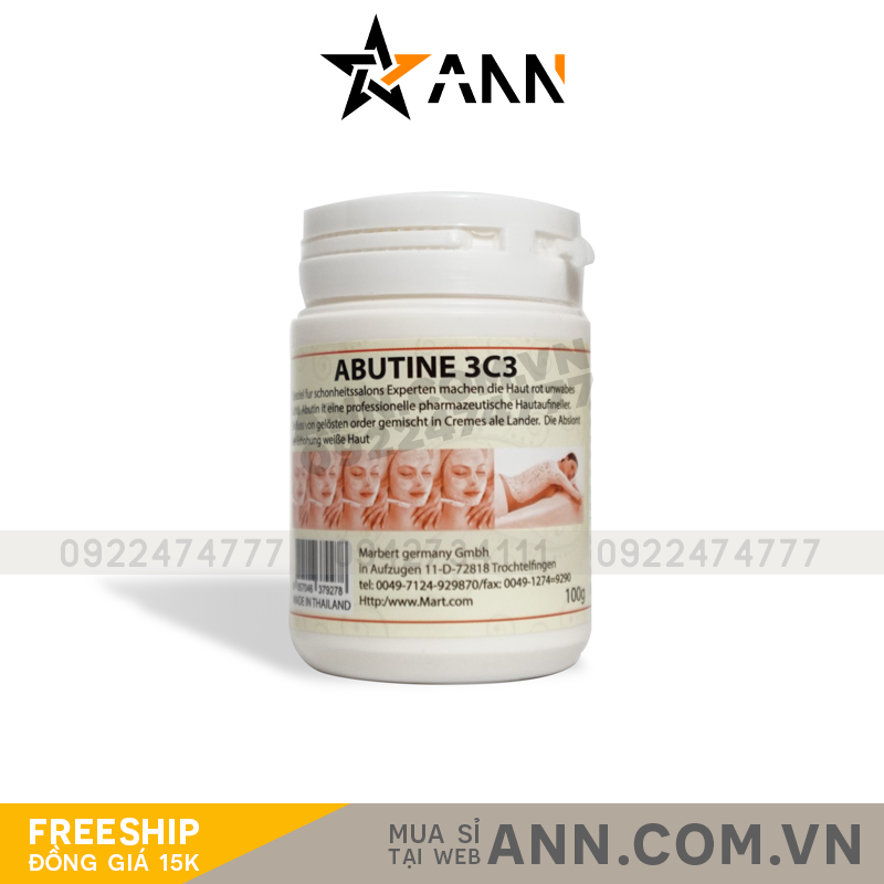 Kem Kích Trắng Abutine 3C3 100g