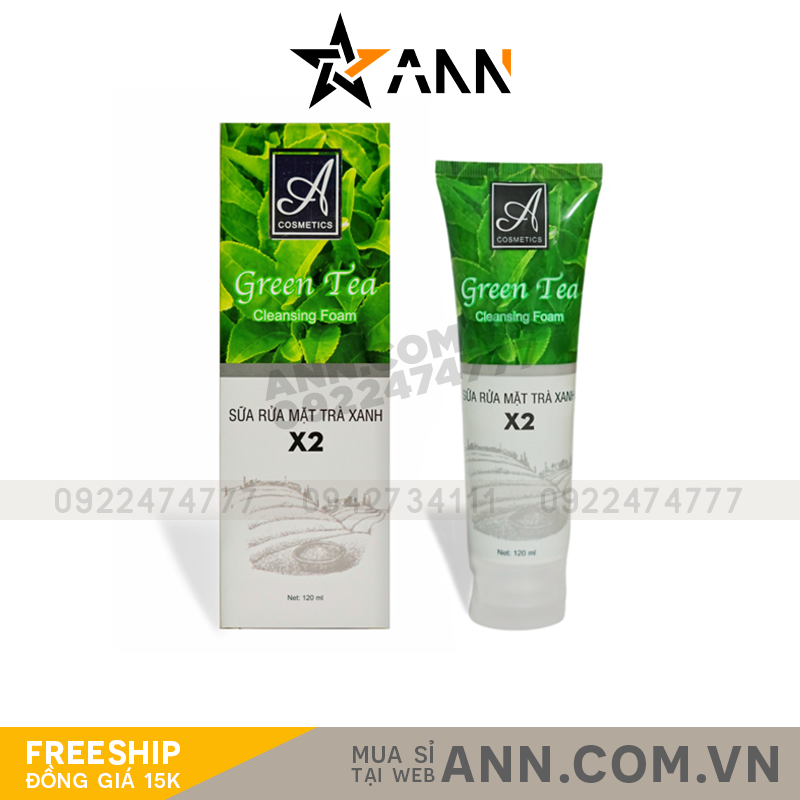 8936107160045-7.png Sữa Rửa Mặt Trà Xanh A Cosmetics Mỹ Phẩm Phương Anh - 8936107160045