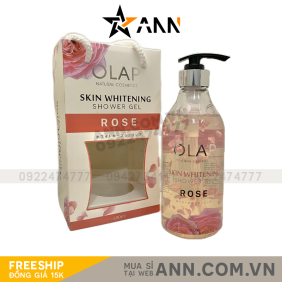 Sữa Tắm Trắng Da Olap Rose - 8938519955929