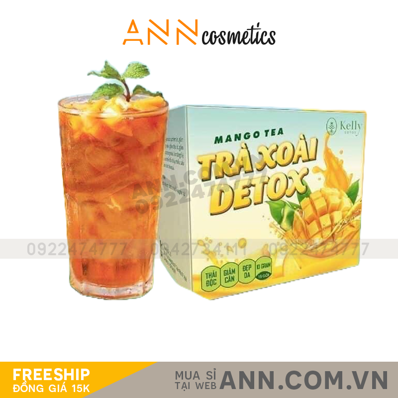 Giá sỉ trà Xoài Giảm Cân Detox Kelly Trà Xoài Giảm Cân Detox Kelly