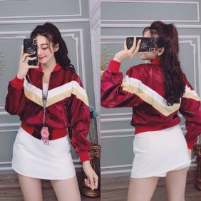 Áo khoác nữ phi xà cừ
