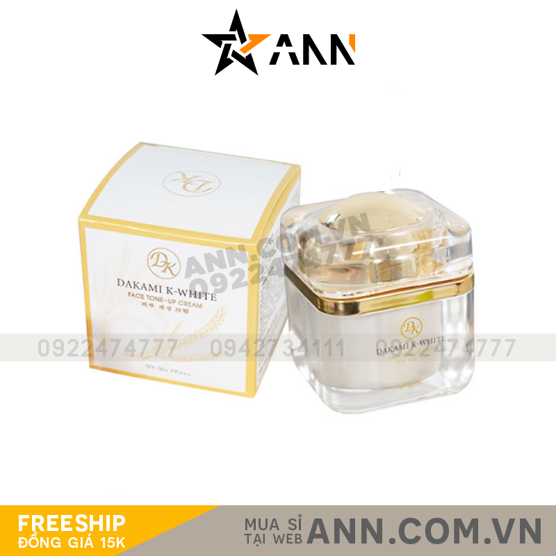 Kem Dakami K White Ban Ngày 3 In 1