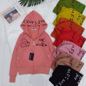Sỉ áo khoác nữ đính đá mickey