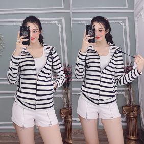 Sỉ áo khoác sọc nữ cao cấp