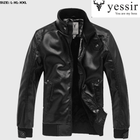 Áo khoác da nam Yessir cao cấp