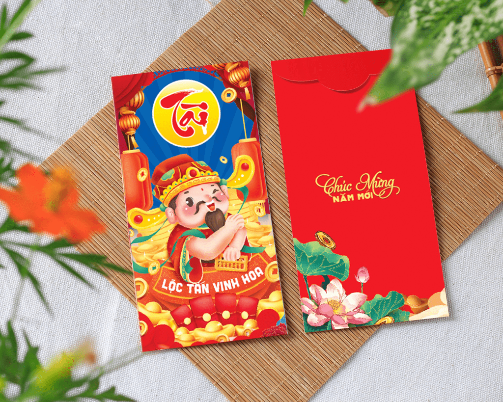 Combo 50 bao lì xì tết 2022 - Mẫu C-02 - C02