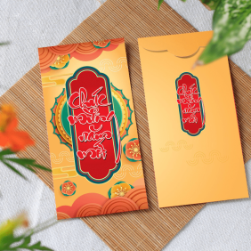 Combo 50 bao lì xì tết 2022 - Mẫu C-22 - C22