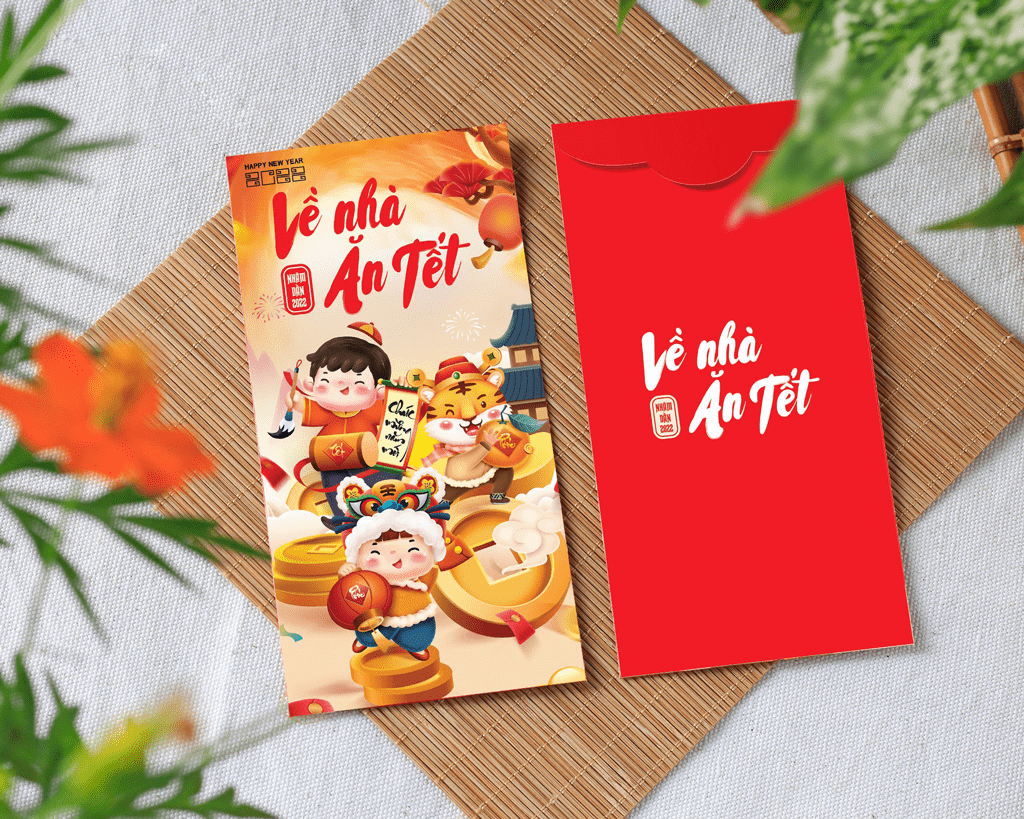 Combo 50 bao lì xì tết 2022 - Mẫu C-25 - C25