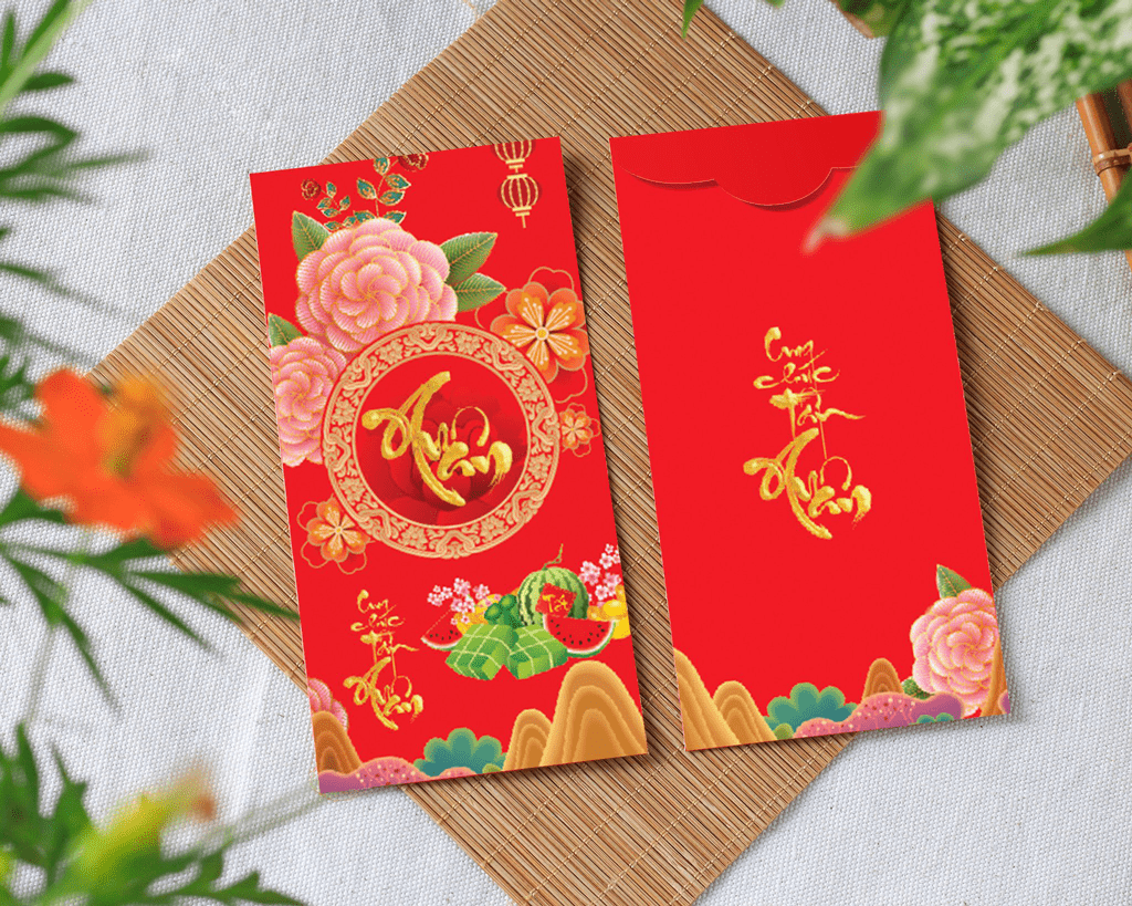 Combo 50 bao lì xì tết 2022 - Mẫu C-26 - C26