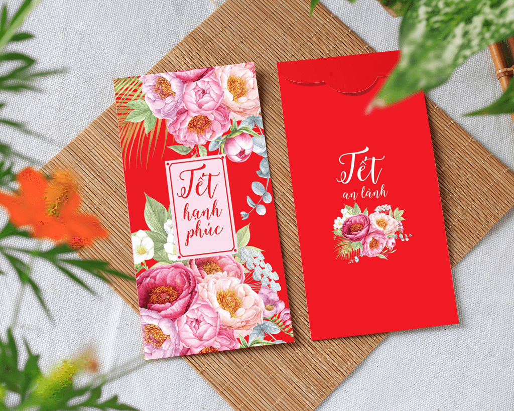 Combo 50 bao lì xì tết 2022 - Mẫu C-27 - C27