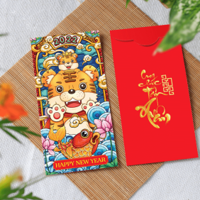 Combo 50 bao lì xì tết 2022 - Mẫu C-33 - C33