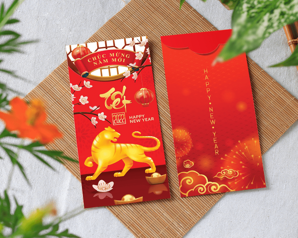 Combo 50 bao lì xì tết 2022 - Mẫu C-36 - C36