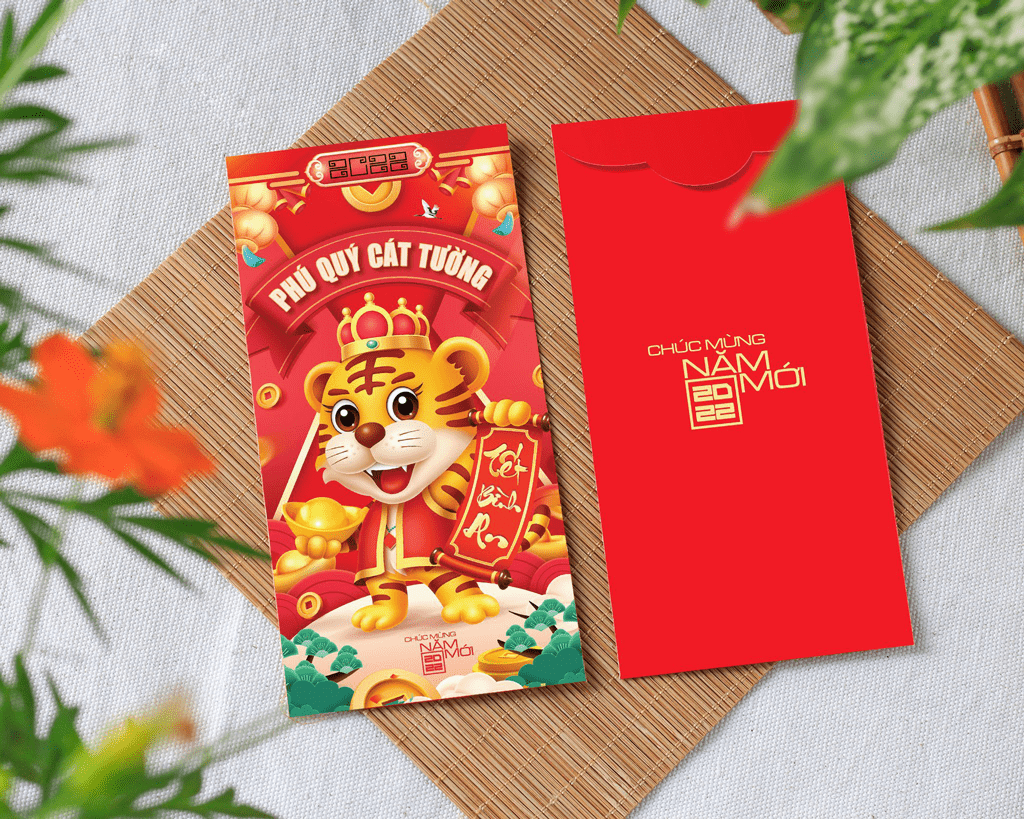 Combo 50 bao lì xì tết 2022 - Mẫu C-40 - C40