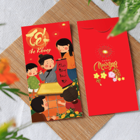 Combo 50 bao lì xì tết 2022 - Mẫu C-45 - C45