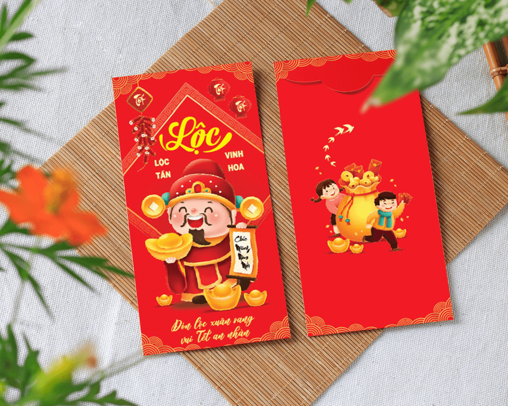 Combo 50 bao lì xì tết 2022 - Mẫu C-50 - C50