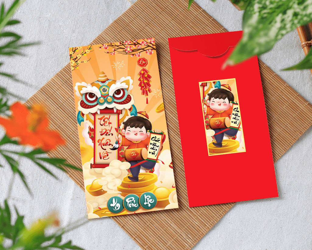 Combo 50 bao lì xì tết 2022 - Mẫu C-53 - C53