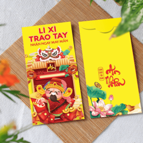 Combo 50 bao lì xì tết 2022 - Mẫu C-56 - C56