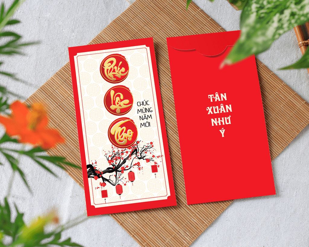Combo 50 bao lì xì tết 2022 - Mẫu C-61 - C61
