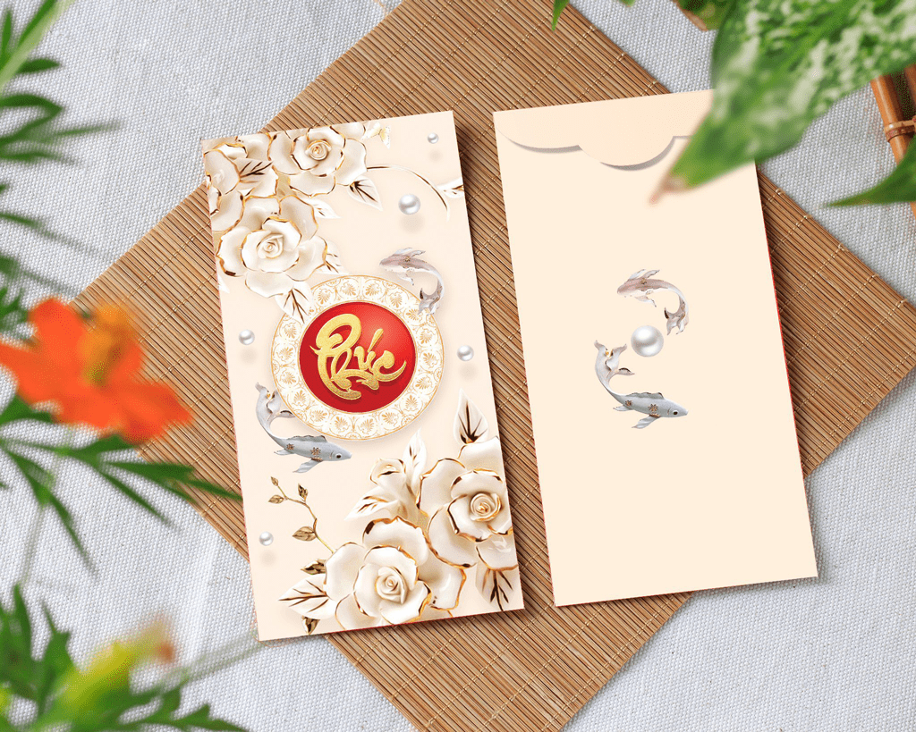 Combo 50 bao lì xì tết 2022 - Mẫu C-63 - C63