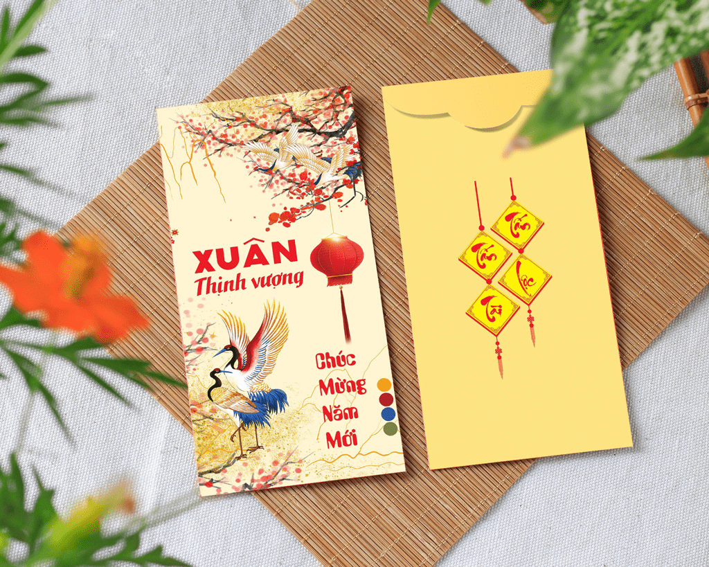 Combo 50 bao lì xì tết 2022 - Mẫu C-65 - C65