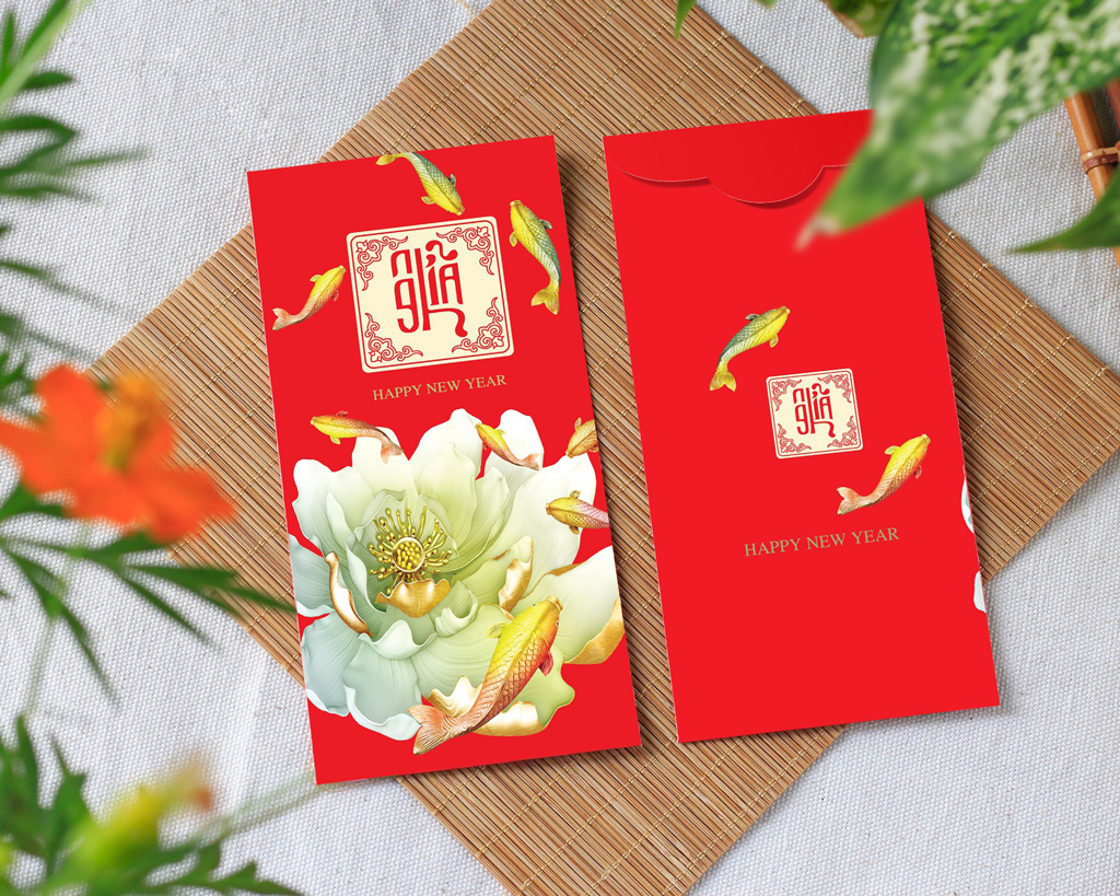 Combo 50 bao lì xì tết 2022 - Mẫu C-67 - C67