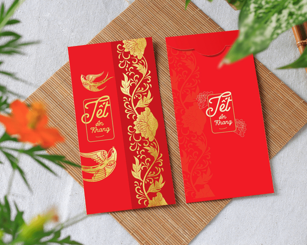 Combo 50 bao lì xì tết 2022 - Mẫu C-68 - C68