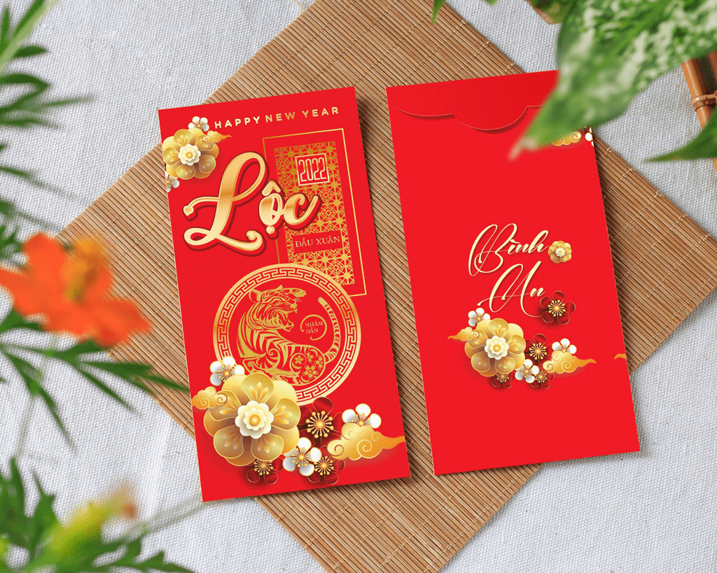 Combo 50 bao lì xì tết 2022 - Mẫu C-70 - C70