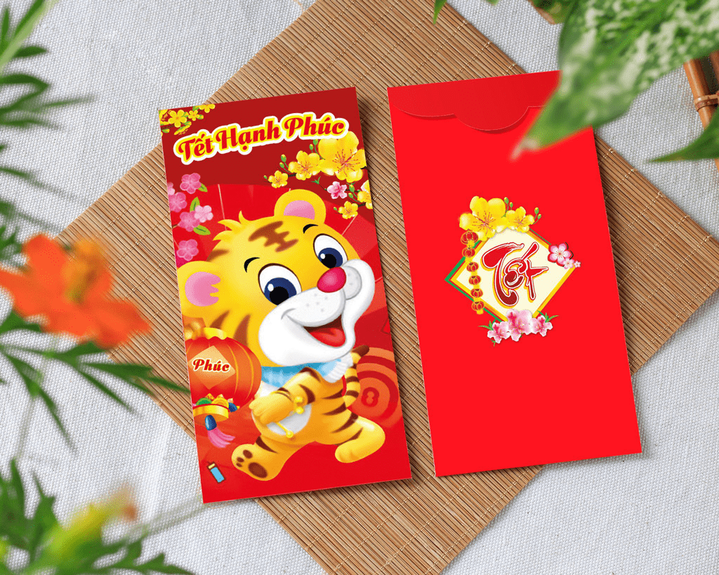 Combo 50 bao lì xì tết 2022 - Mẫu C-79 - C79