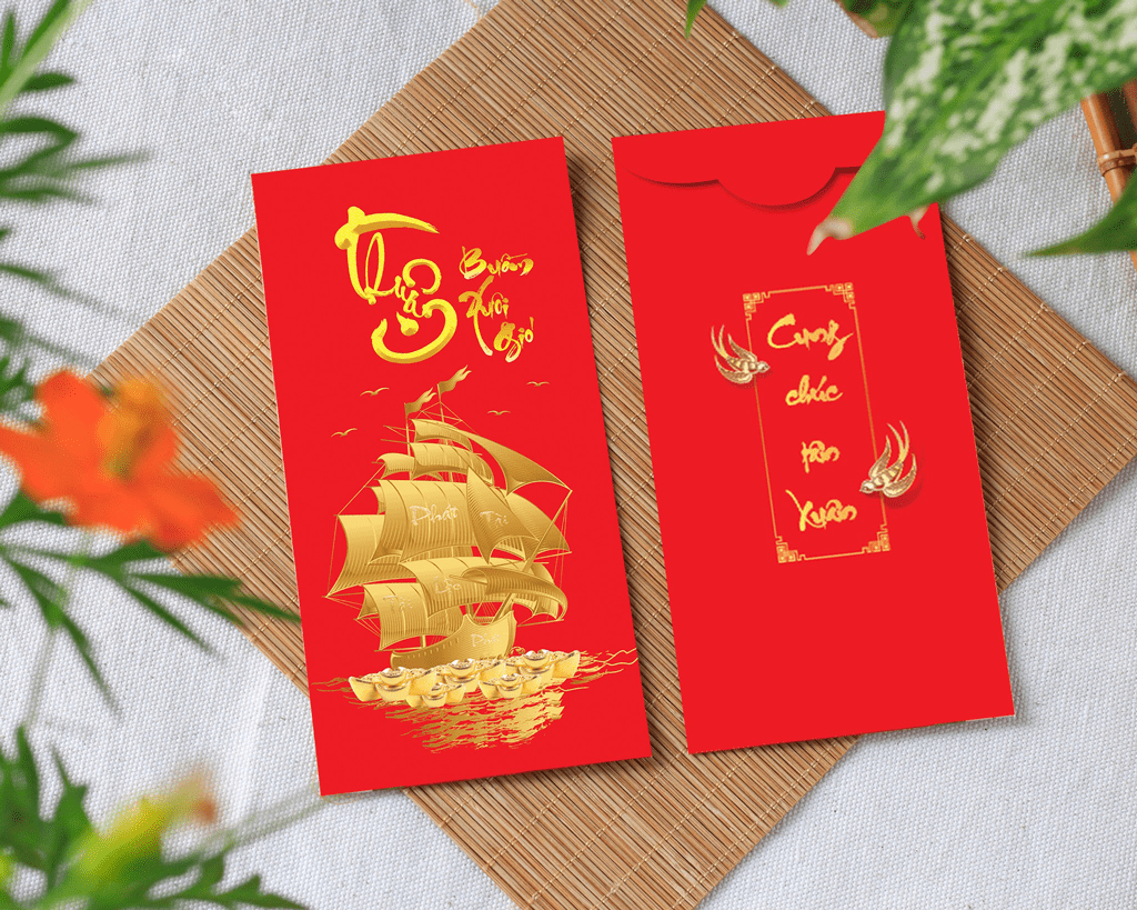 Combo 50 bao lì xì tết 2022 - Mẫu C-84 - C84
