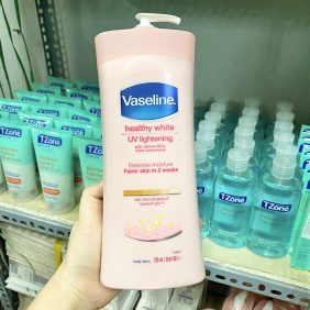 Sữa dưỡng thể trắng da Vaseline Healthy White 750ml Chính hãng - 8901030667428