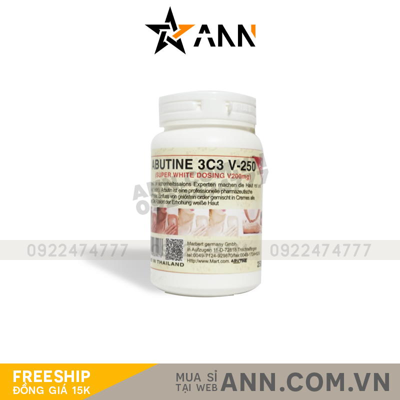 Chuyên sỉ kích Trắng Abutine 3C3 Phiên Bản V250