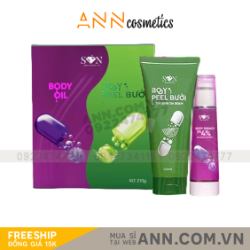 Combo Kem Body Peel Bưởi SON Group - PEELBUOI01