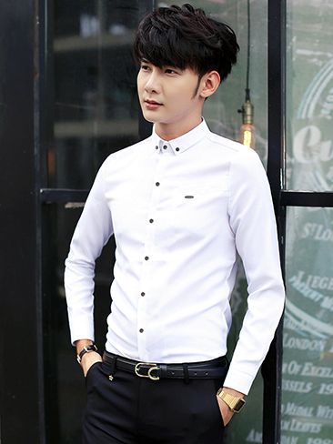 Phái mạnh siêu lịch lãm với cách chọn áo sơ mi nam trắng