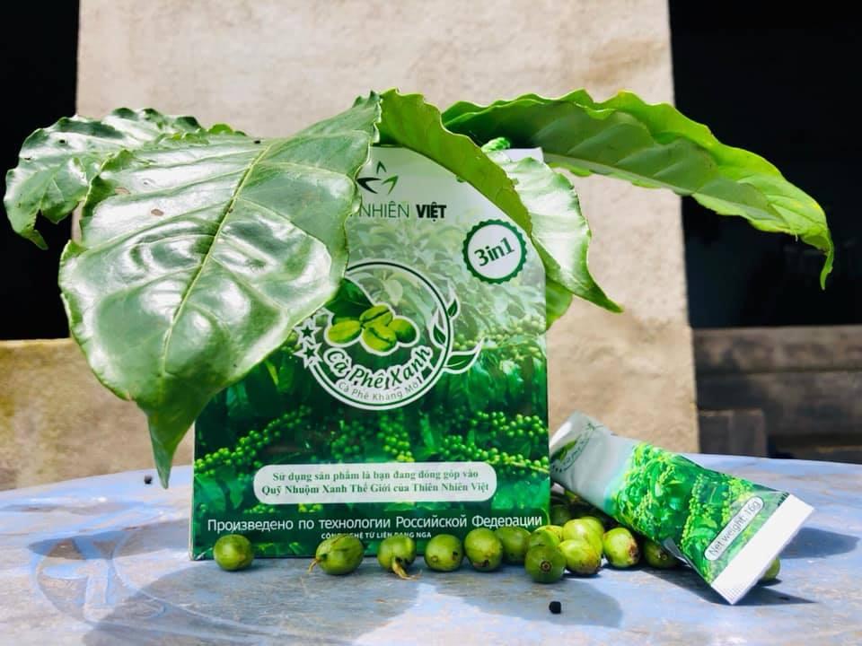 "HÔ BIẾN" 1Kg SAU 10 LY CÀ PHÊ XANH KHÁNG MỠ TUYỆT VỜI