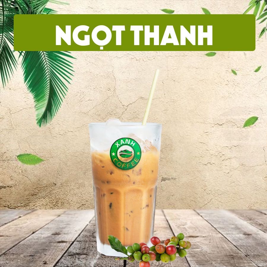 Cảm nhận hương vị tươi ngon từ tách cà phê Xanh thiên nhiên