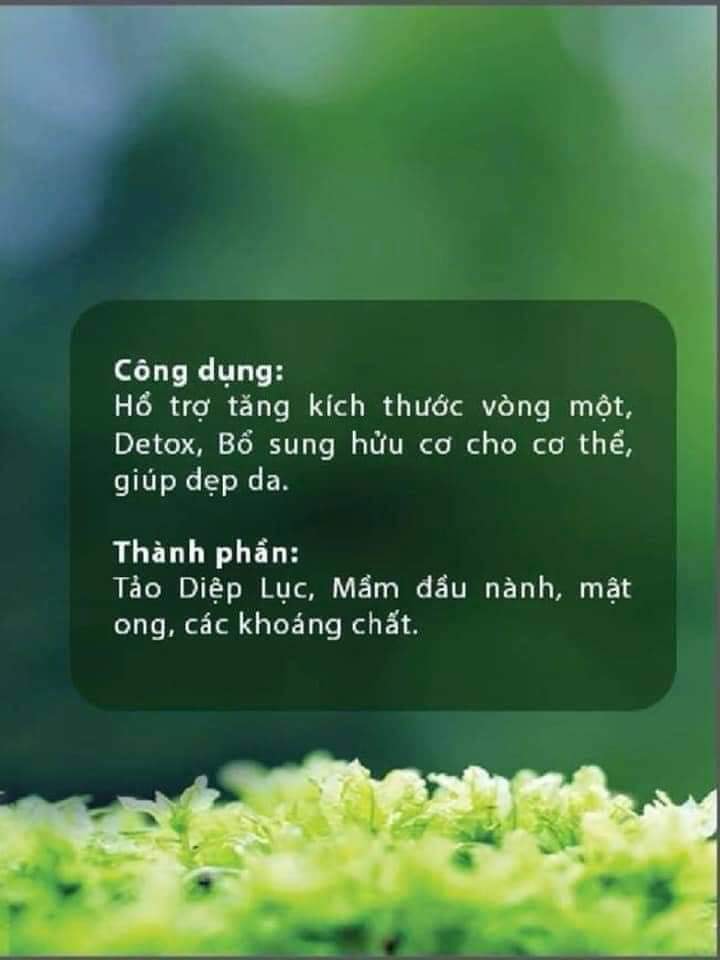 Nhà phân phối Viên Hữu Cơ Xanh giúp tăng kích thước vòng 1 an toàn