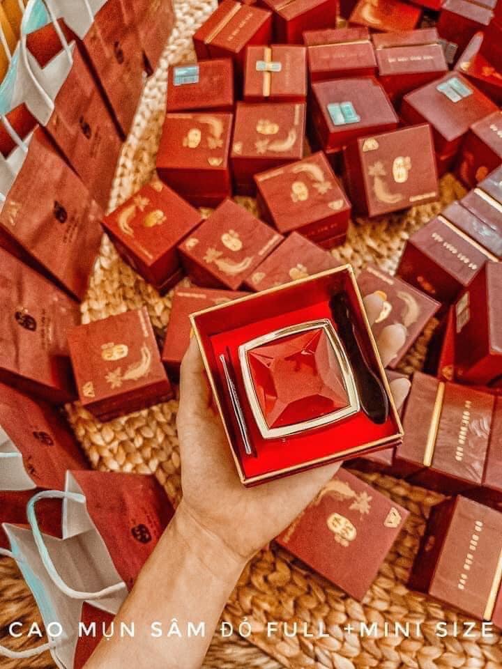 CAO MỤN SÂM ĐỎ - dòng kem trị mụn không tìm ra khuyết điểm