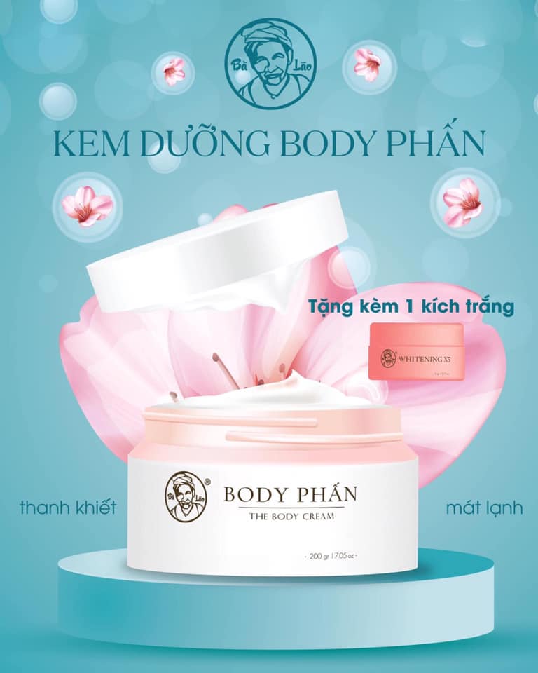 Kem body phấn Bà Lão - bước đột phá từ những lo sợ của chị em phụ nữ