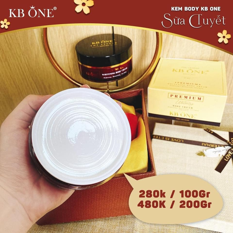 Kem body Sữa Tuyết KBONE – Xu hướng dưỡng da mới của phái đẹp