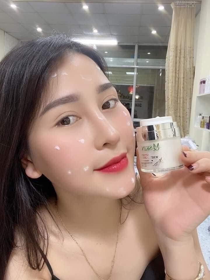 Kem face dưỡng trắng da nhân sâm MQ SKIN