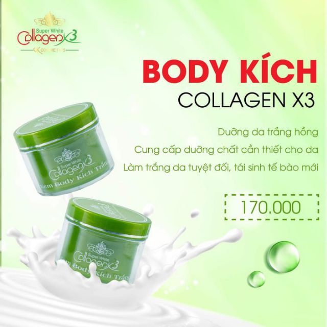 Cách sử dụng kem body trắng da collagen x3 như thế nào?
