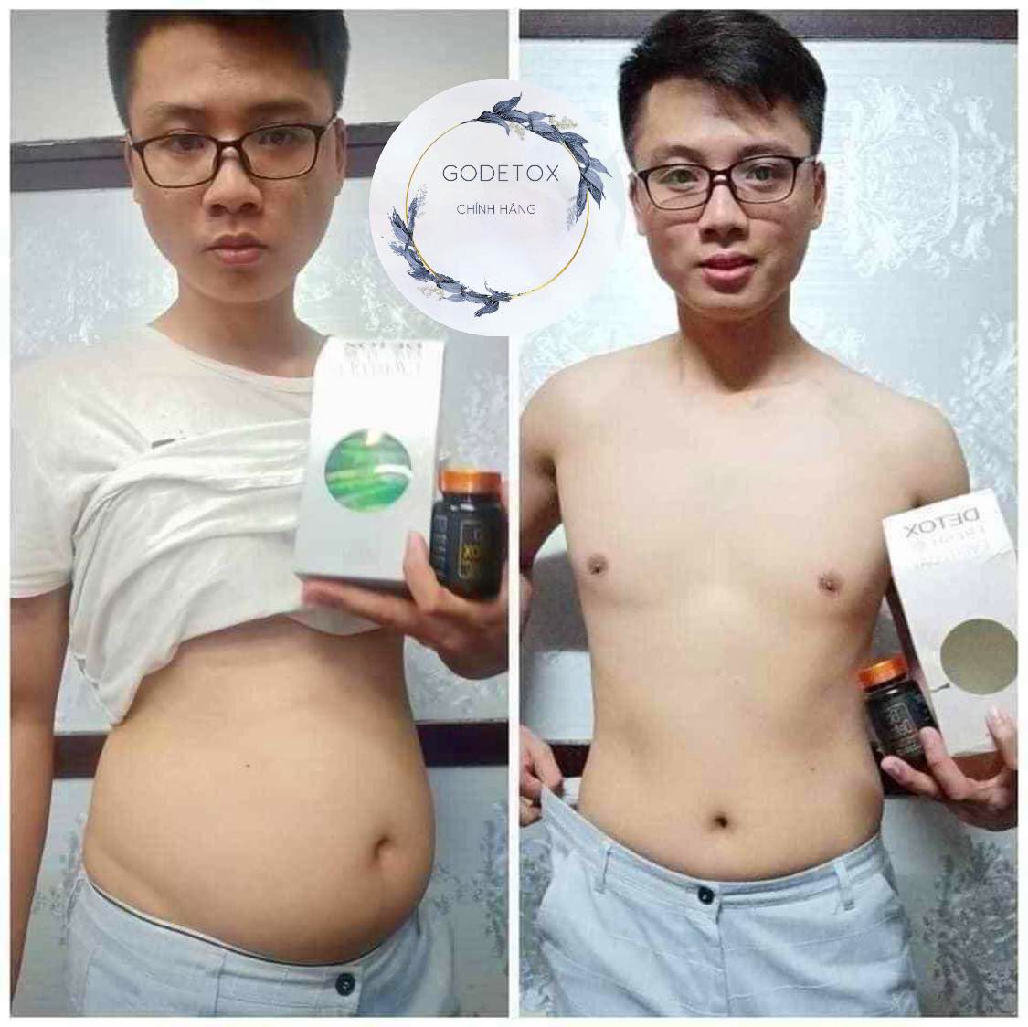 Go Detox - Combo giảm cân siêu xịn cho nam giới