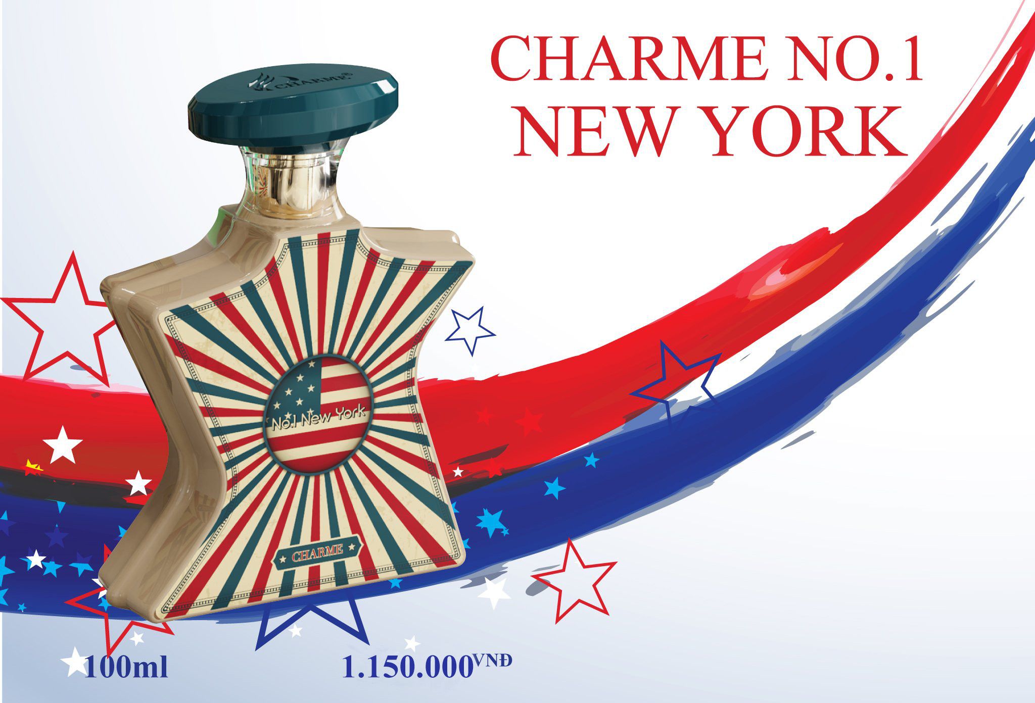 Nước hoa 𝐂𝐡𝐚𝐫𝐦𝐞 𝐍𝐨.𝟏 𝐍𝐞𝐰 𝐘𝐨𝐫𝐤 100ml